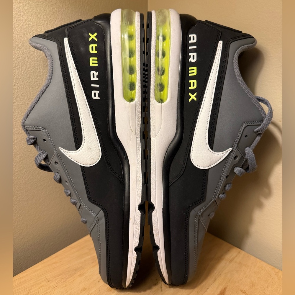Nike Air Max LTD 3 Grey Black Volt Size 14 Men’s Sneakers DD7118-002 - Picture 5 of 8